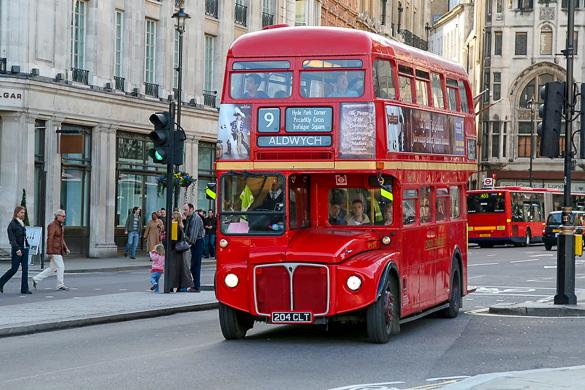 london roter doppeldeckerbus